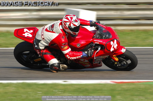 2008-05-11 Monza 0231 Superstock 1000 - 24 Marko Jerman - Honda CBR1000RR